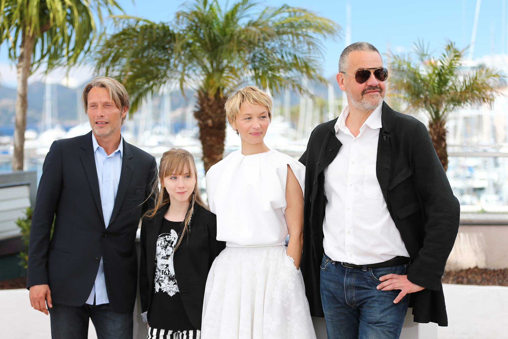 Delphine Chuillot, Arnaud des Pallières, Mads Mikkelsen and Mélusine Mayance at event of Michael Kohlhaas (2013)