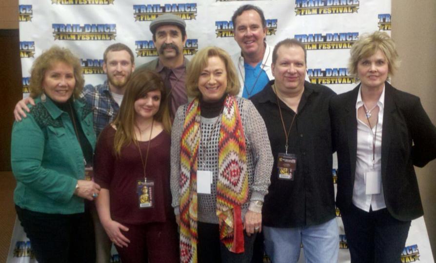 some of the Cast and Crew of When It's Your Time at the 2013 Trail Dance Film Festival, Duncan, OK