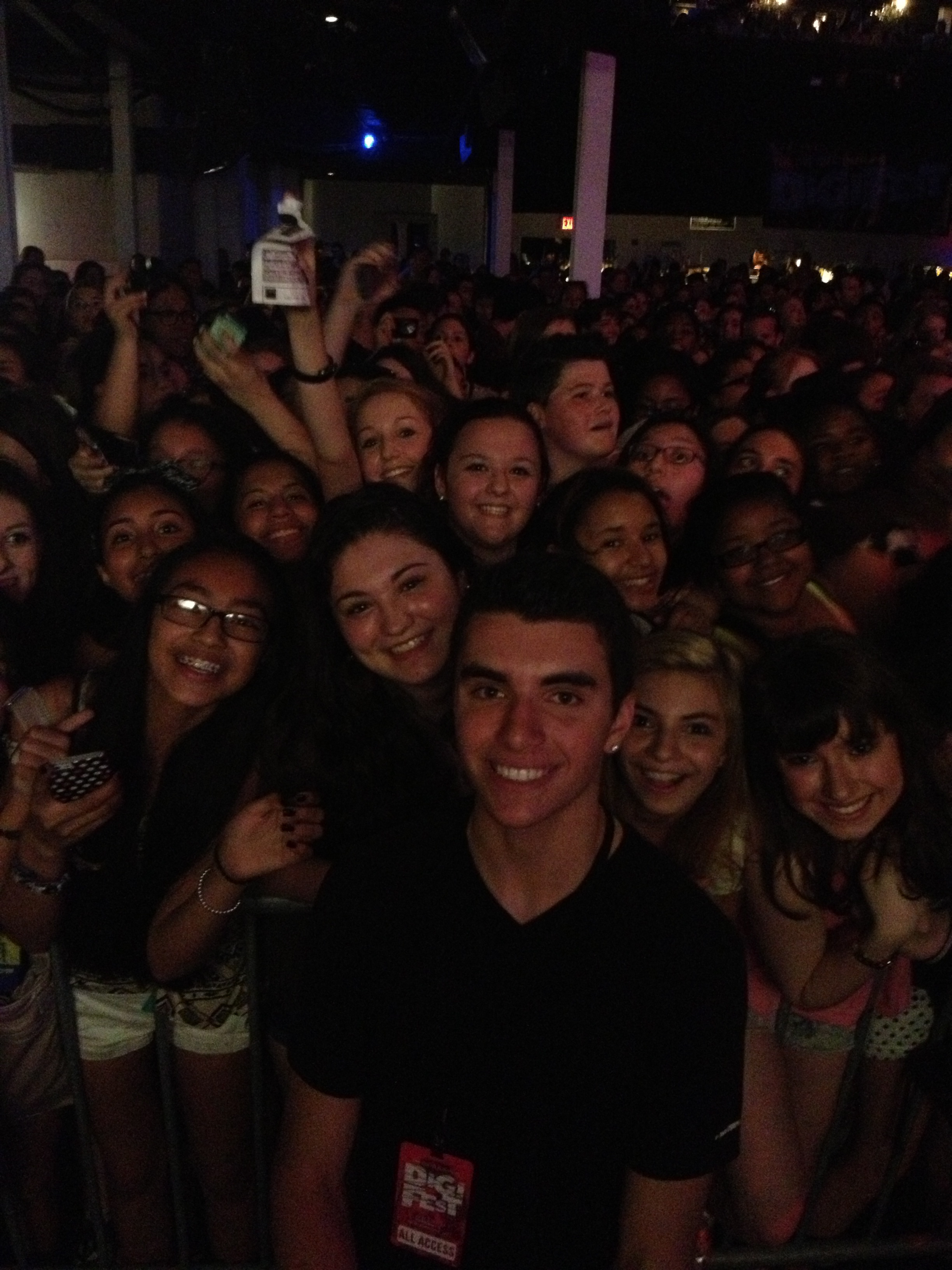 SOLD out concert 2013 in NYC Terminal 5 me and my famazing fans!