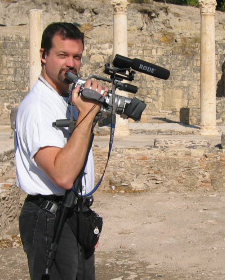 On location in Israel.