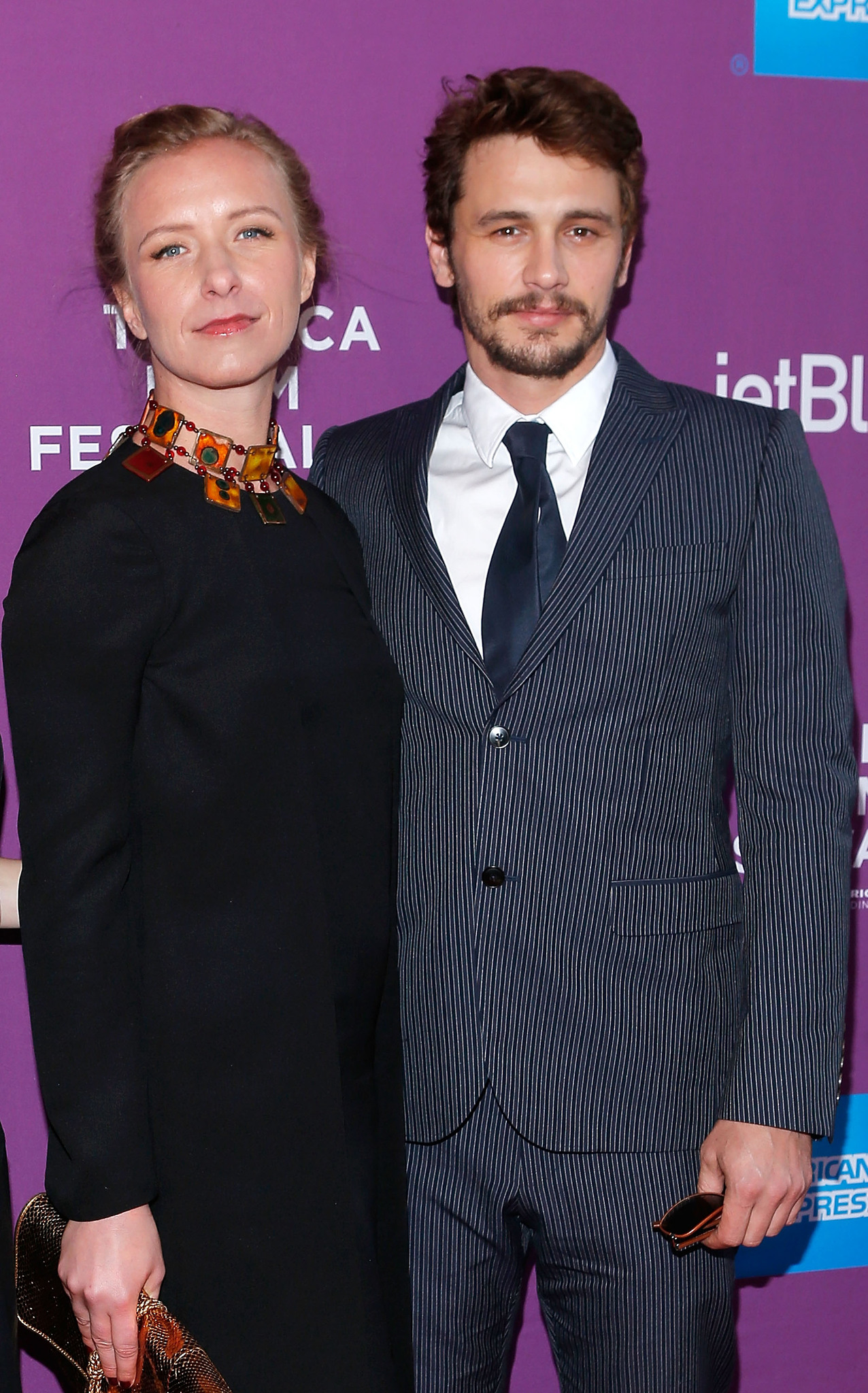 James Franco and Christina Voros at event of The Director: An Evolution in Three Acts (2013)