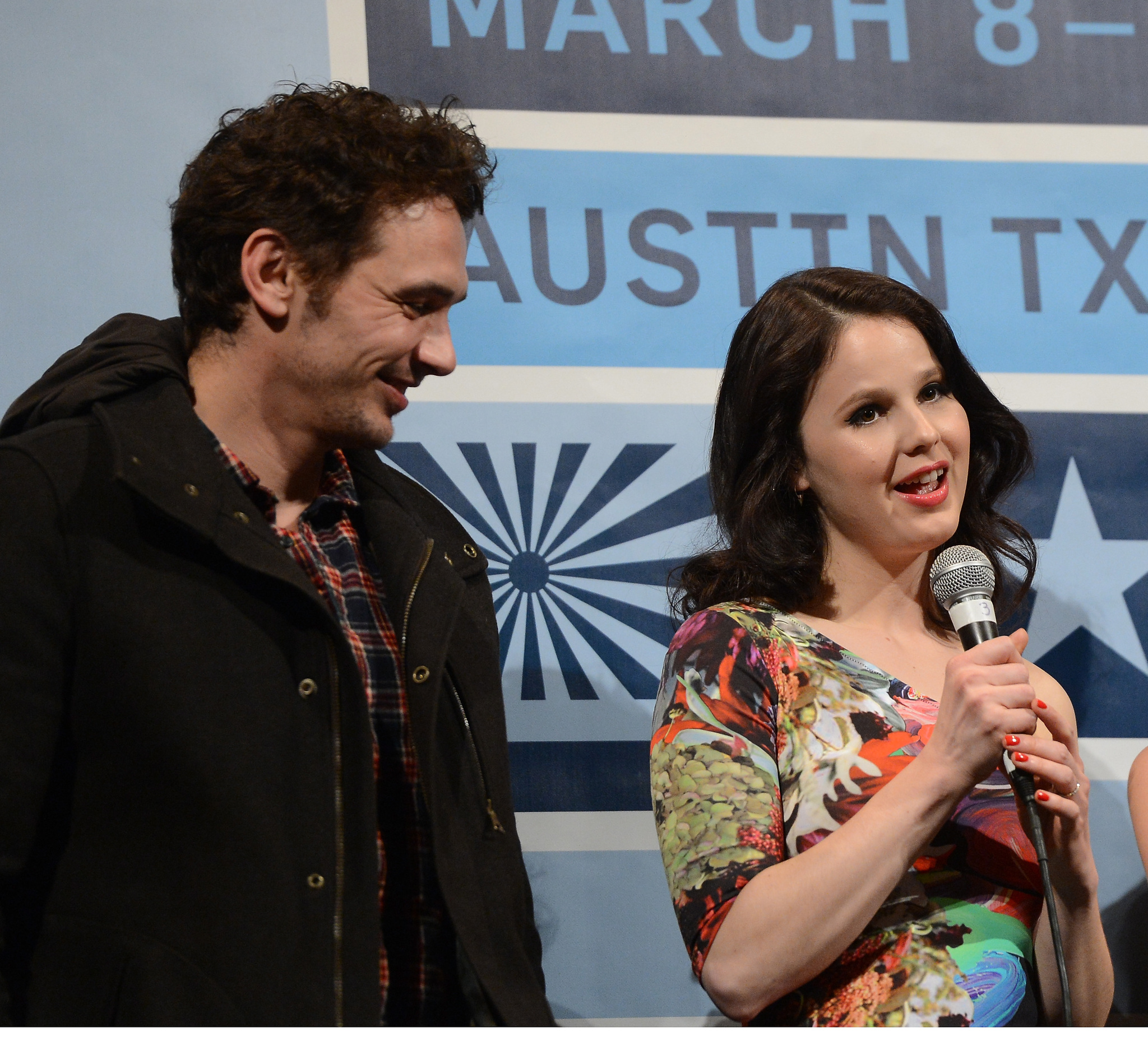 James Franco and Rachel Korine at event of Laukines atostogos (2012)