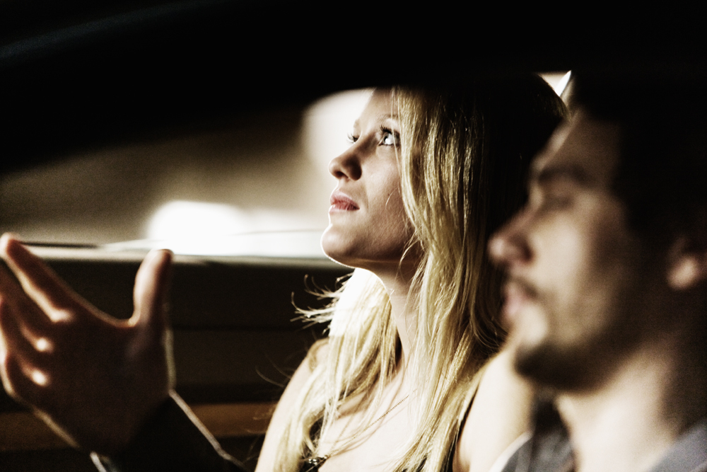 Still of James Franco and Ashley Hinshaw in About Cherry (2012)