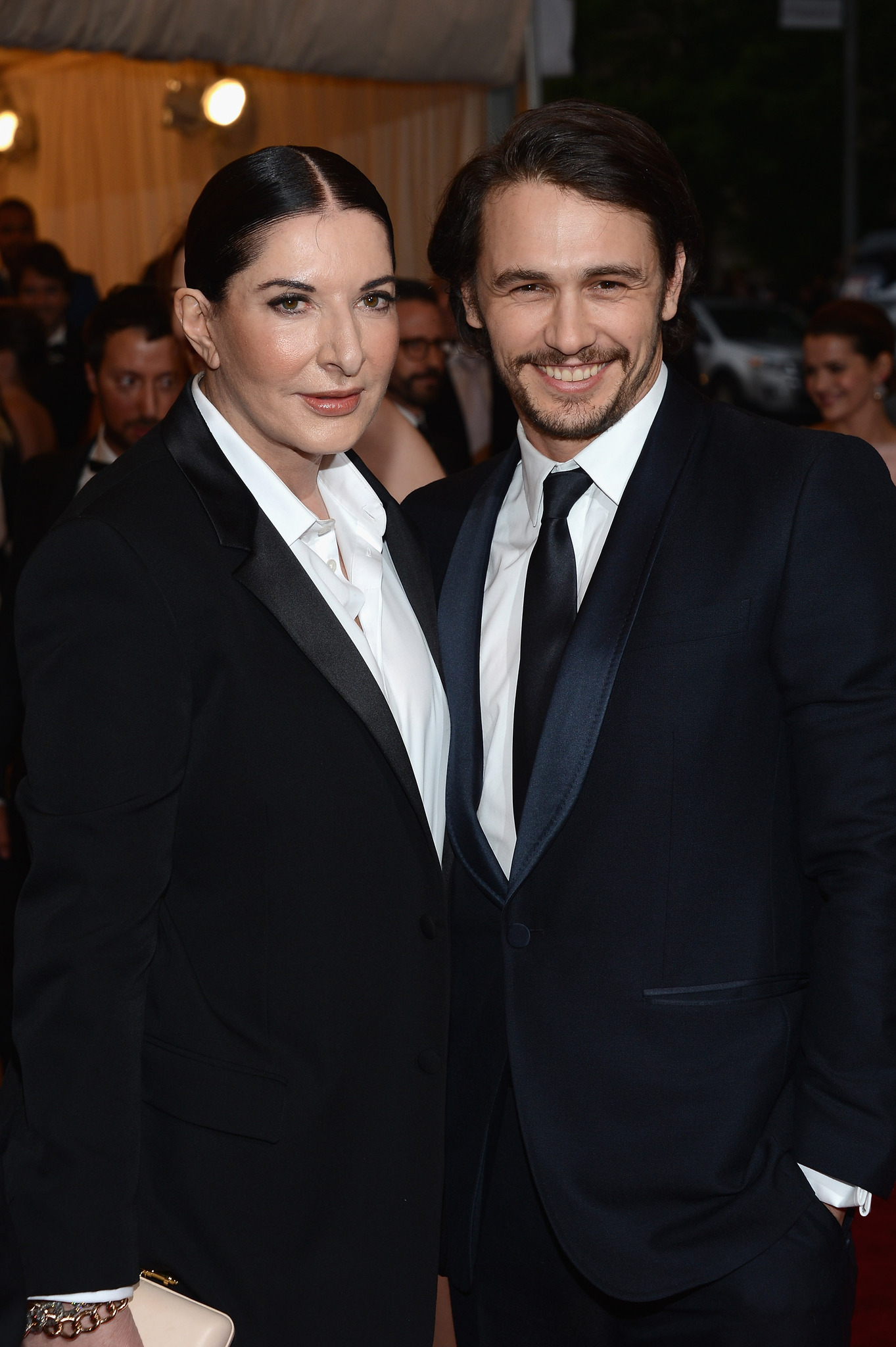 Marina Abramovic and James Franco