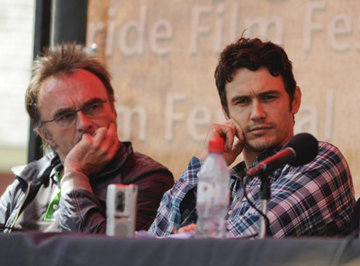 Danny Boyle and James Franco