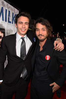 James Franco and Diego Luna at event of Milk (2008)