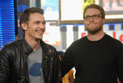 James Franco and Seth Rogen