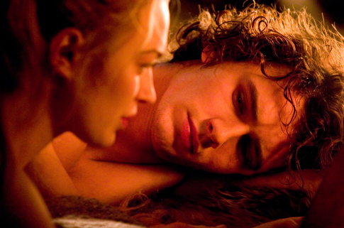 Still of James Franco and Sophia Myles in Tristan + Isolde (2006)