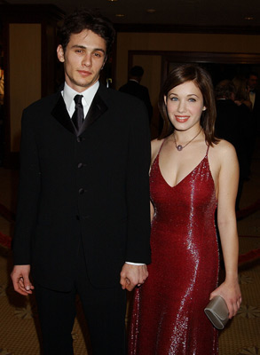 Marla Sokoloff and James Franco