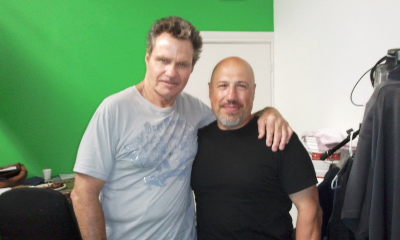 Koby with Martin Kove