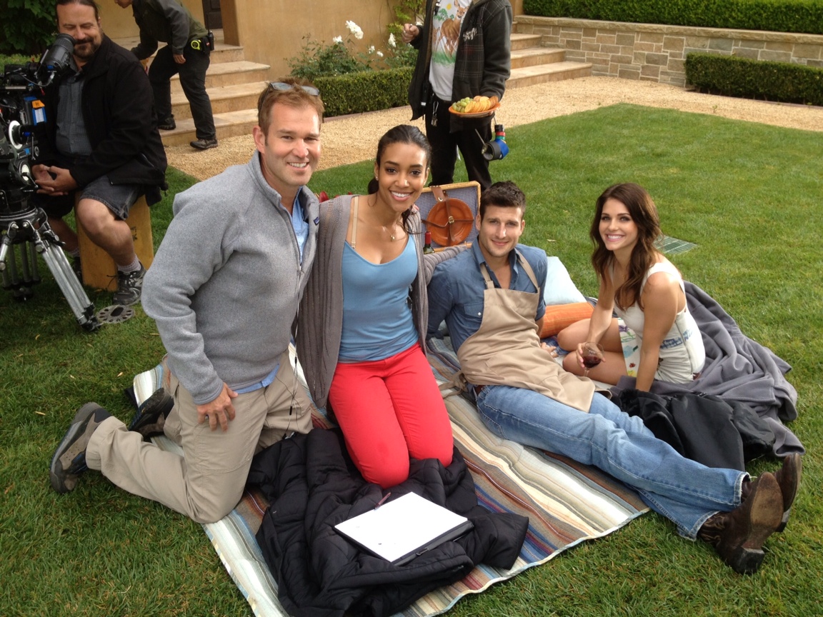 Jeff Fisher, Annie Ilonzeh, Parker Young, Rebekah Graff