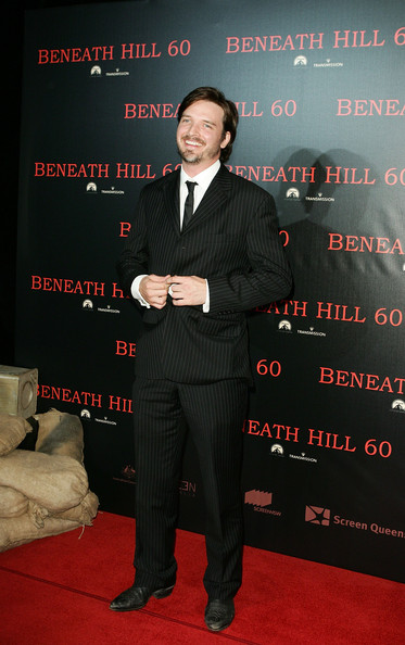 Aden Young arrives at the premiere of Beneath Hill 60.
