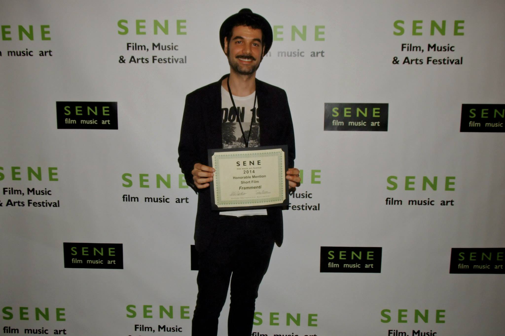 SENE Film, Music & Arts Festival 2014. Best Short Film Honorable Mention: Frammenti [Scraps]