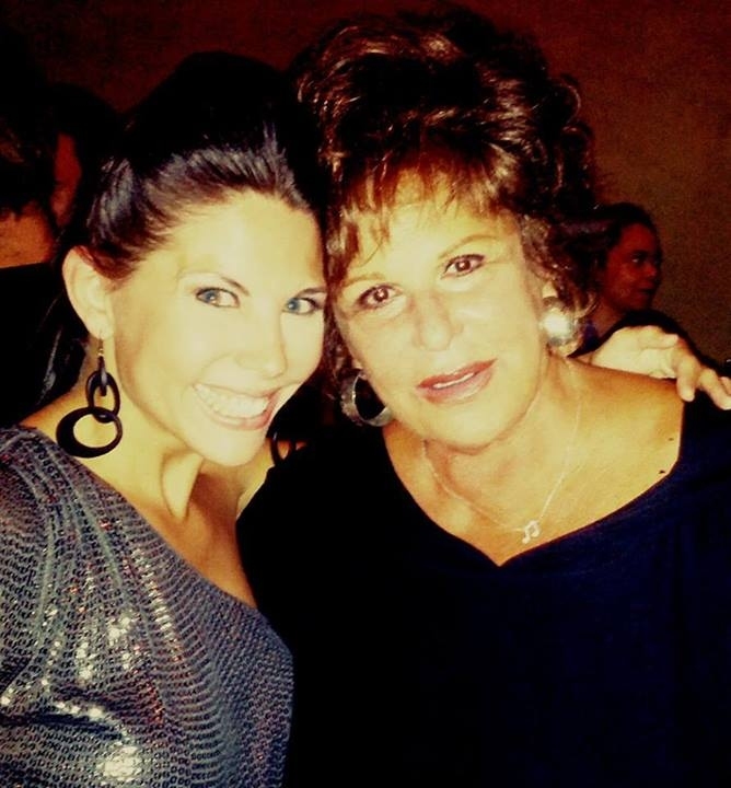 Margaret and Lainie Kazan on opening night of FOR THE RECORD: BAZ LUHRMANN at Rockwell Table and Stage in Los Angeles, Aug 2013