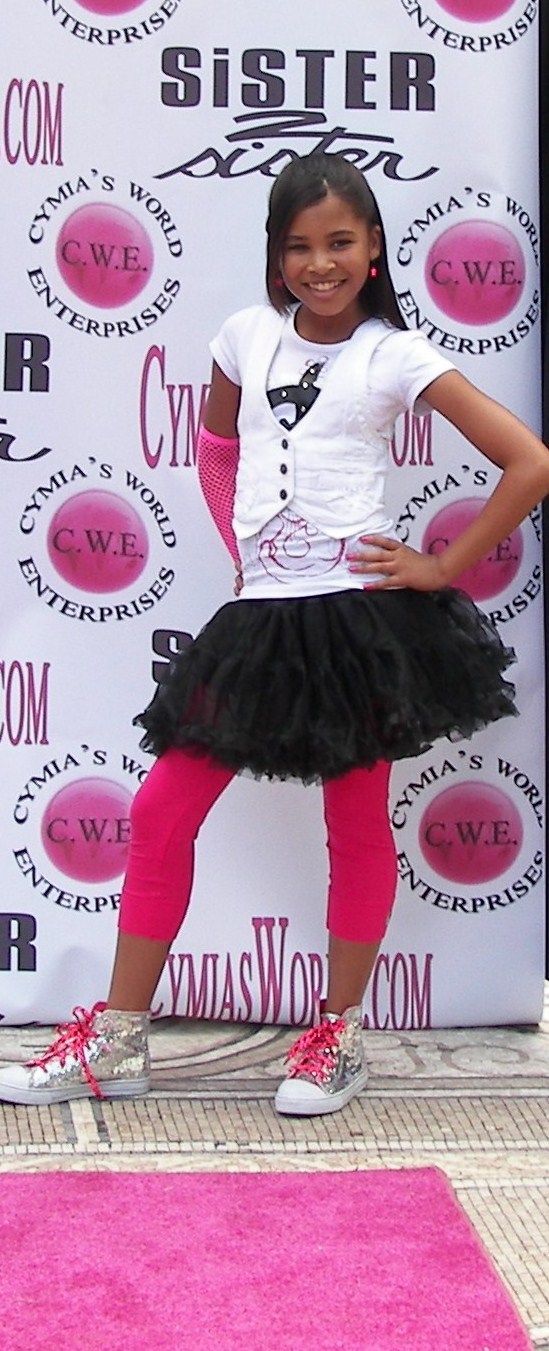 Tayor Faye at a pink carpet affair ATL, 2009