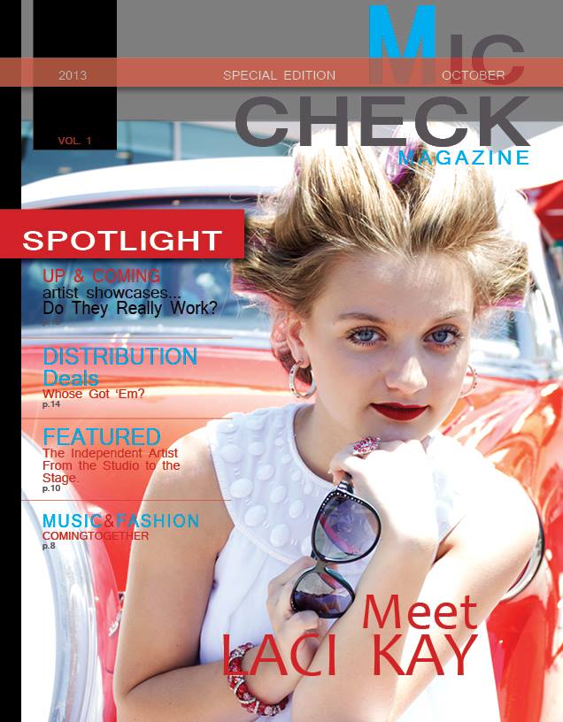 Proposed Cover of October issue of Mic Check Magazine