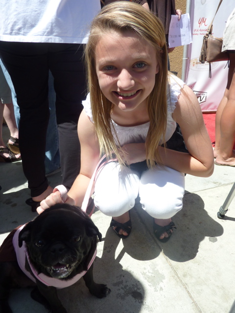 Star on the horizon Laci Kay, who has shared screen time with Christina Aguilera, Denise Richards, Jessica Biel and Jerry OConnell, shared the spotlight with Phoebe Rose on the red carpet at the Angels in Fur Dog Rescue Fundraiser on April 30, 2011