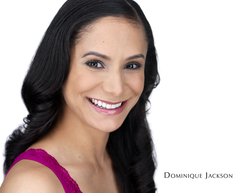 Dominique Jackson Commercial Headshot - Straight Hair.