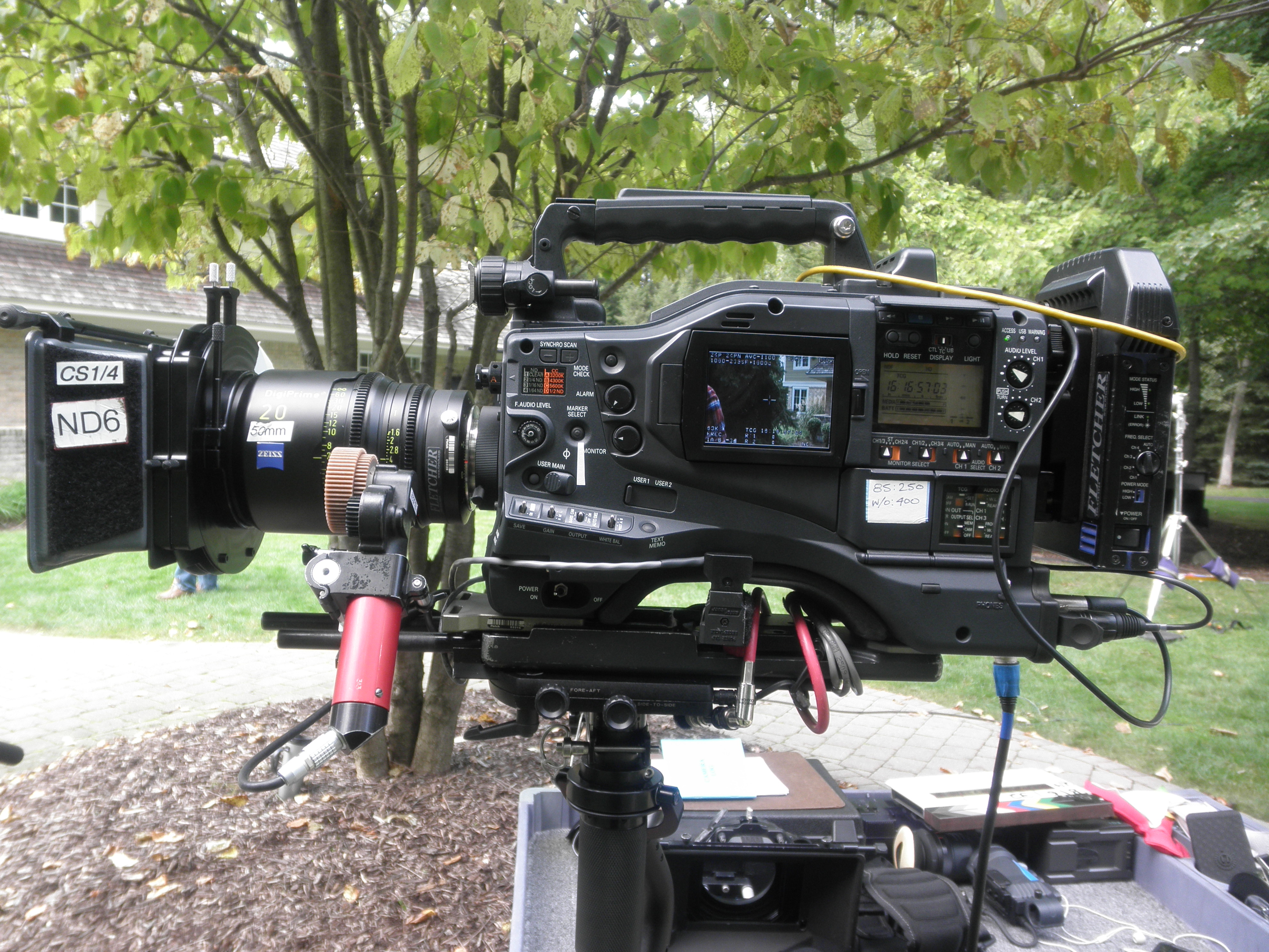 VariCam w/ Zeiss DigiPrimes, BFD, Matte Box, and CamWave