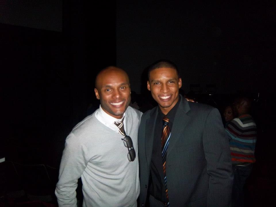 Kenny Lattimore and Actor Will Dalton at the screening of 24 Hour Love at the Hollywood Black Film Festival