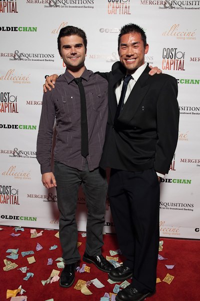 With Jordan Butcher at Cost of Capital Red Carpet Event