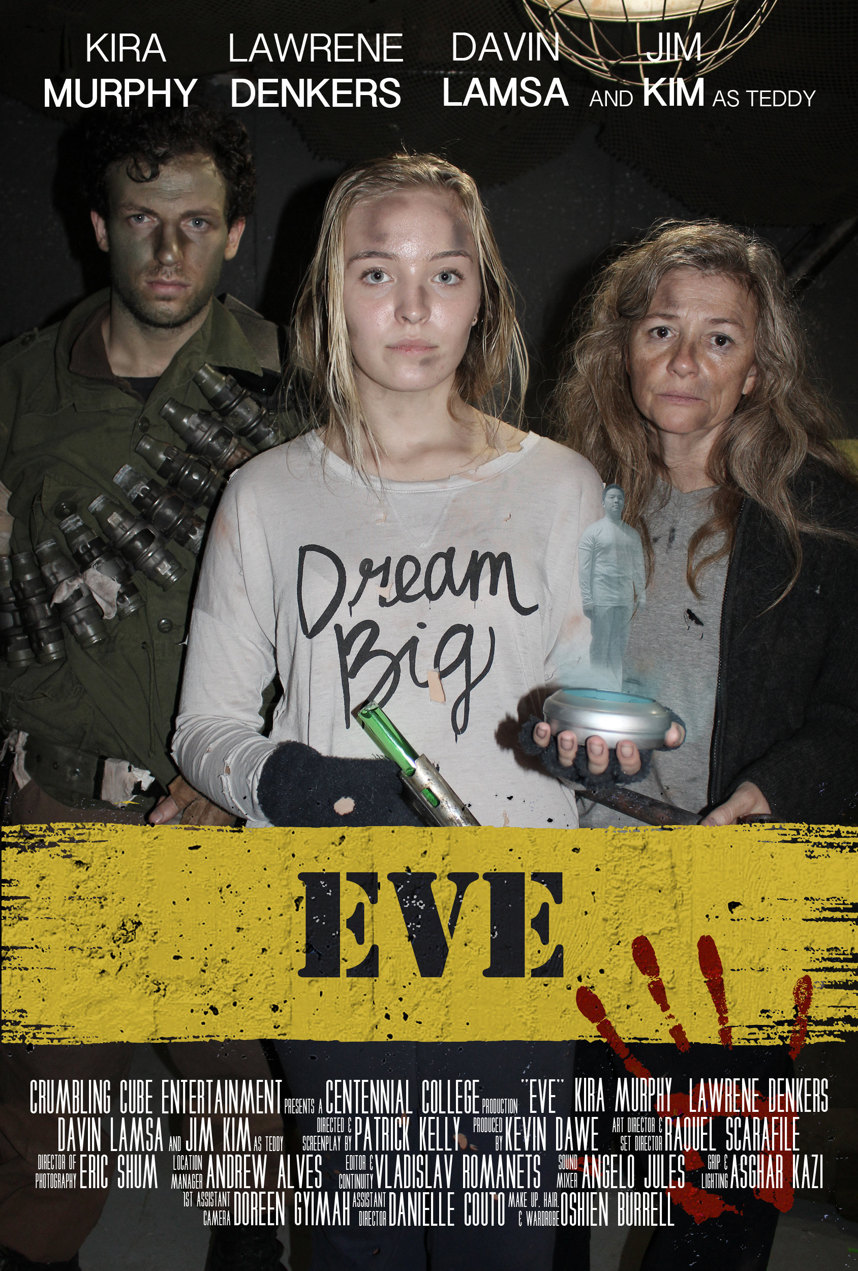 Kira Murphy, Victor Hall, Lawrene Denkers, Jim Kim and Davin Lamsa in Eve (2015)