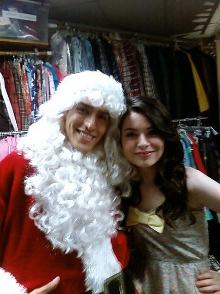 Dressing room in costume with Miranda Cosgrove