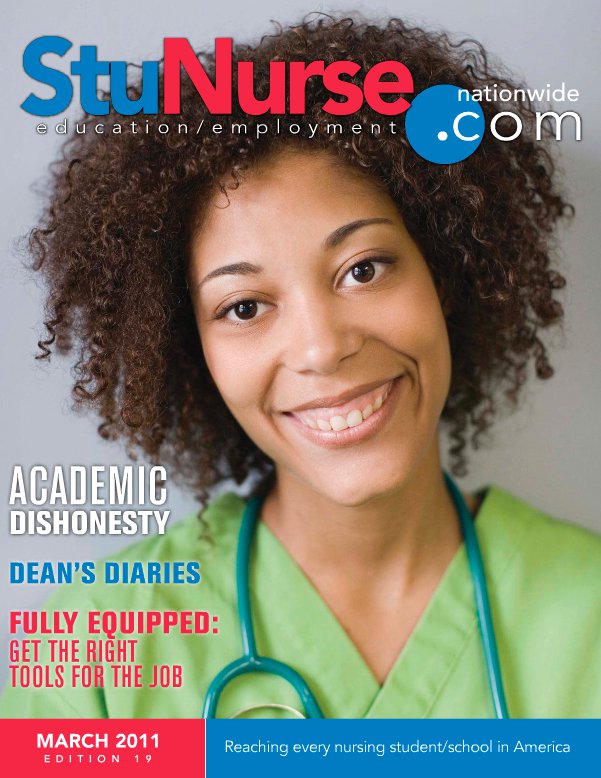 Cover of STU Nurse Magazine