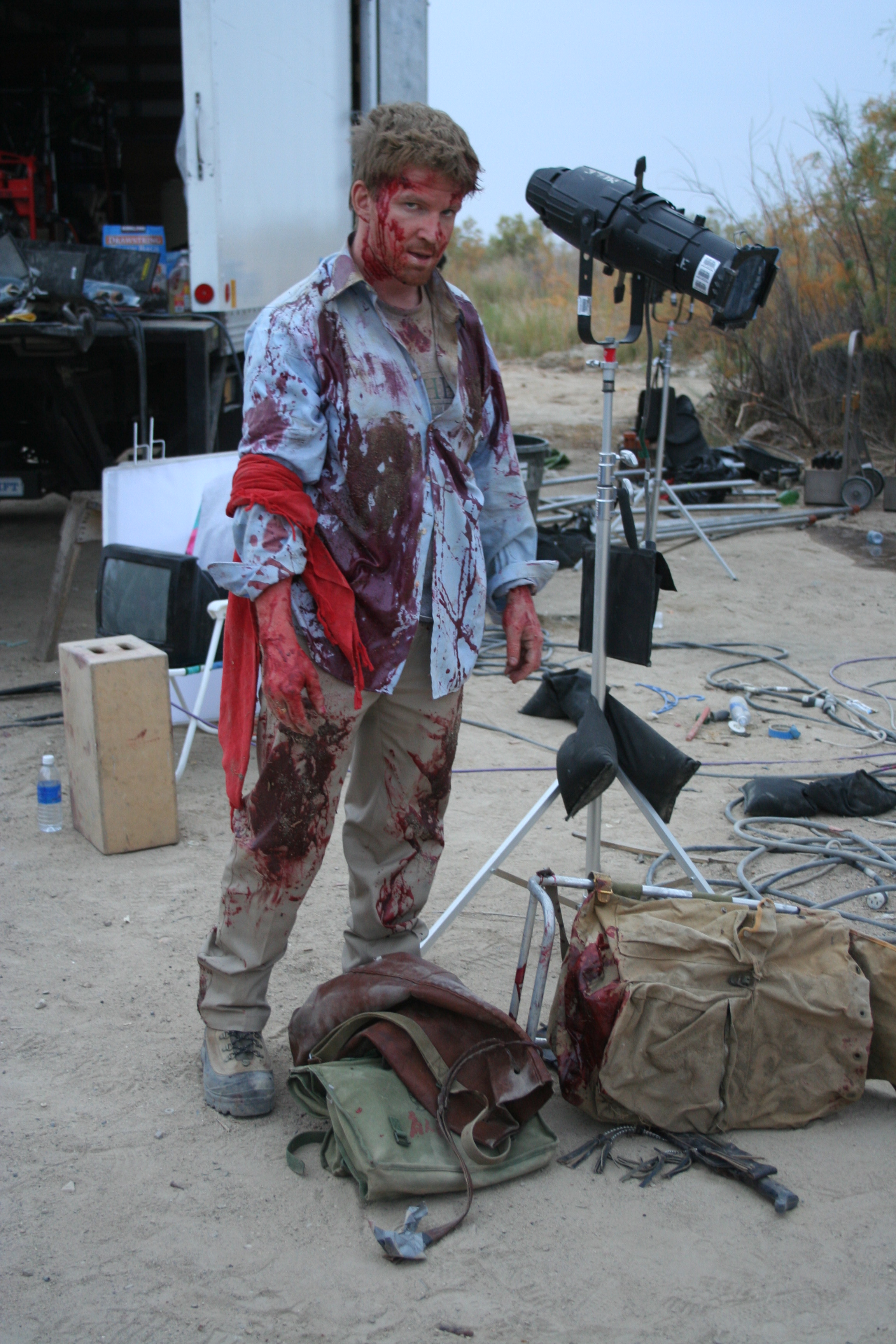 behind the scenes, beatdown from Among the Dead