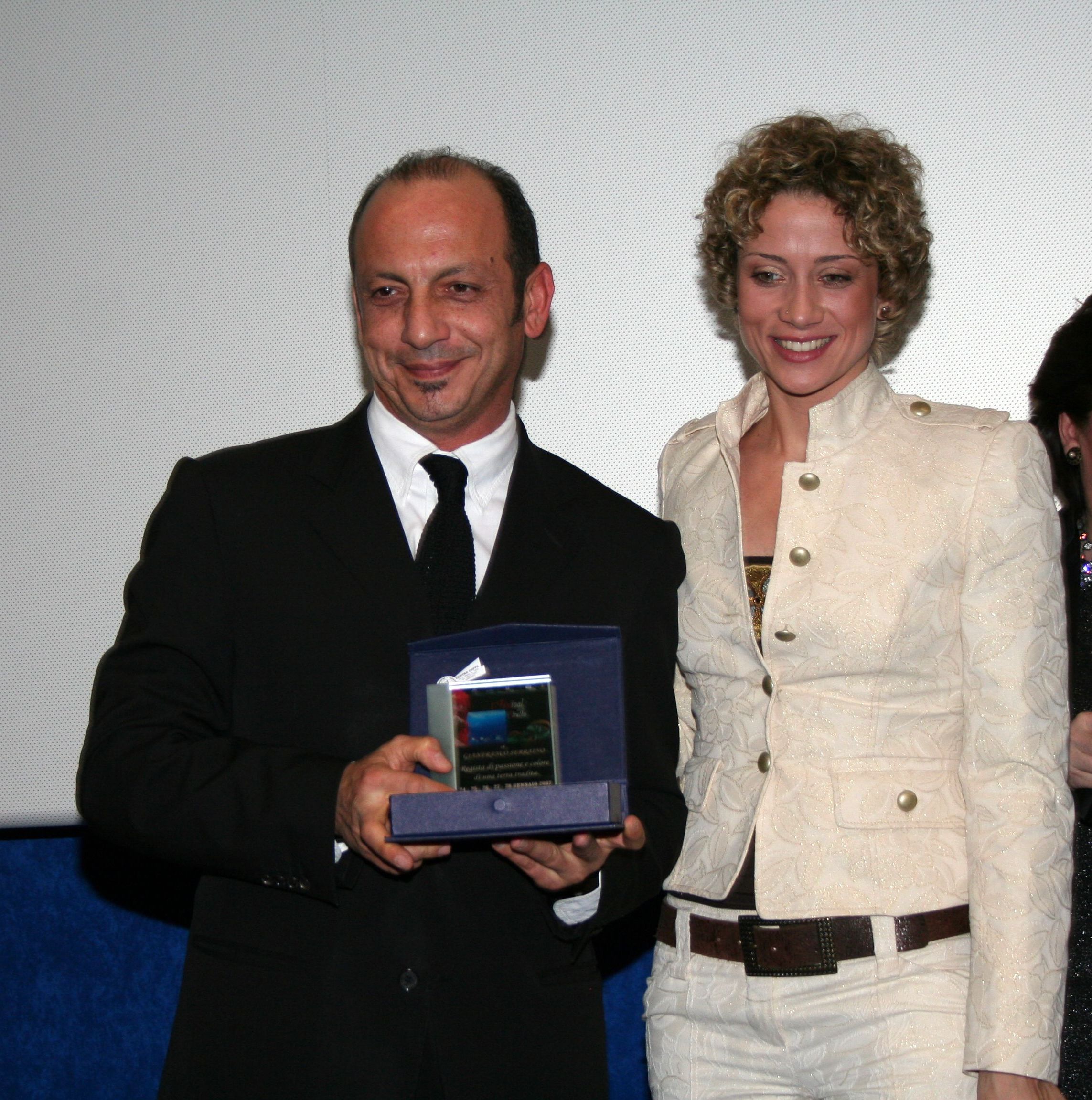 Film director, writer Gianfranco Serraino. Jury Special Mention. Messina Strait Film Festival 2007 (Italy).