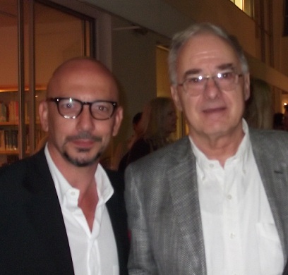 Film director Gianfranco Serraino and director of photography Dante Spinotti. Los Angeles, 2011.