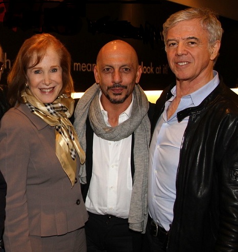 Film director, writer Gianfranco Serraino with Leslie and Jack Kavanaugh. Los Angeles, 2011.