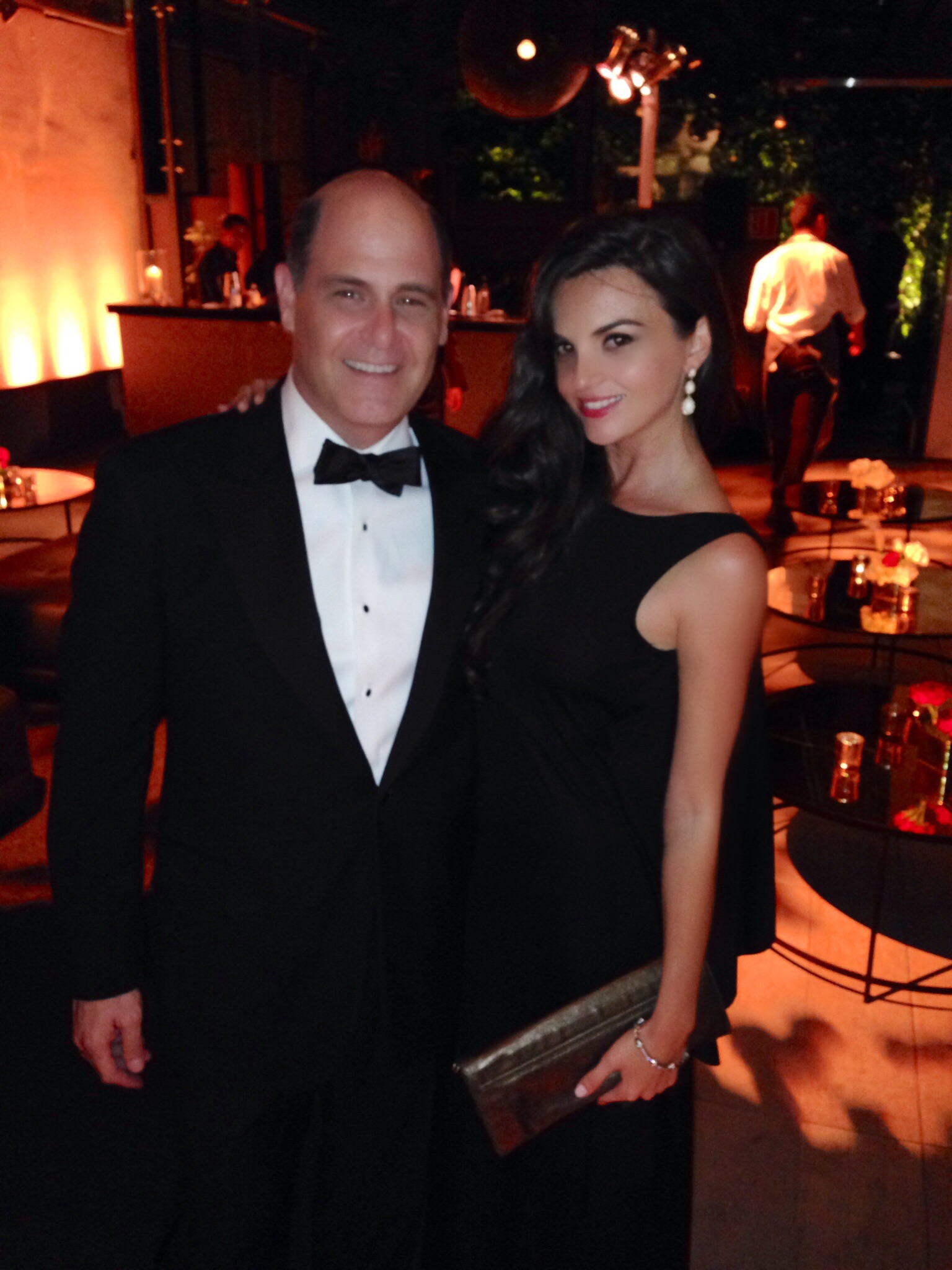 Marijana Pecijarevska and Matthew Weiner The Emmy's