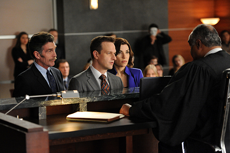 Still of Julianna Margulies, David Fonteno and Jared Andres in The Good Wife (2009)