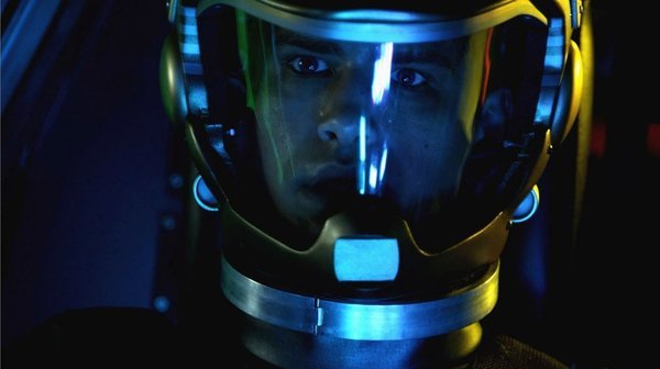 Still of Luke Pasqualino in Battlestar Galactica: Blood & Chrome (2012)