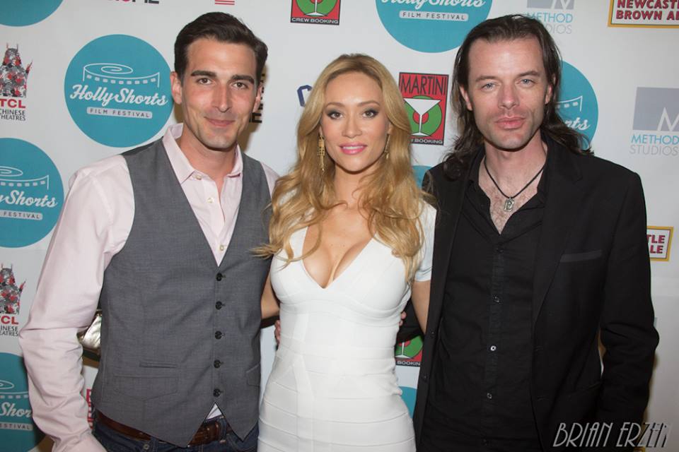 With Brian Brummitt and Gavin Hignight at the HollyShorts Film Festival at the TCL Chinese Theatres