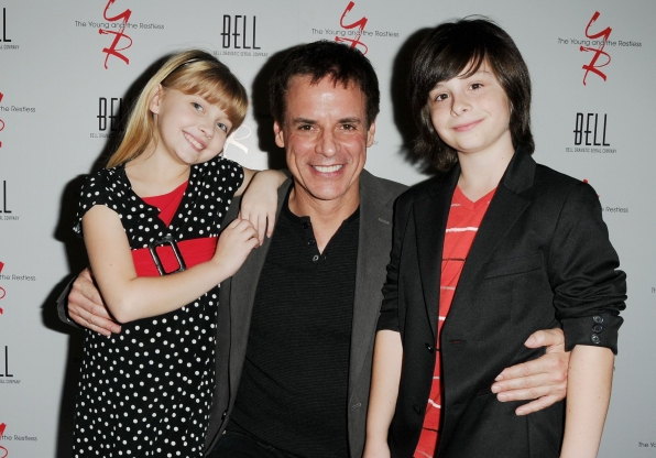 Robbie Tucker, Samantha Bailey & Christian LeBlanc attend CBS 'The Young & The Restless' 39th Anniversary Event Hosted by the Bell Family in Hollywood