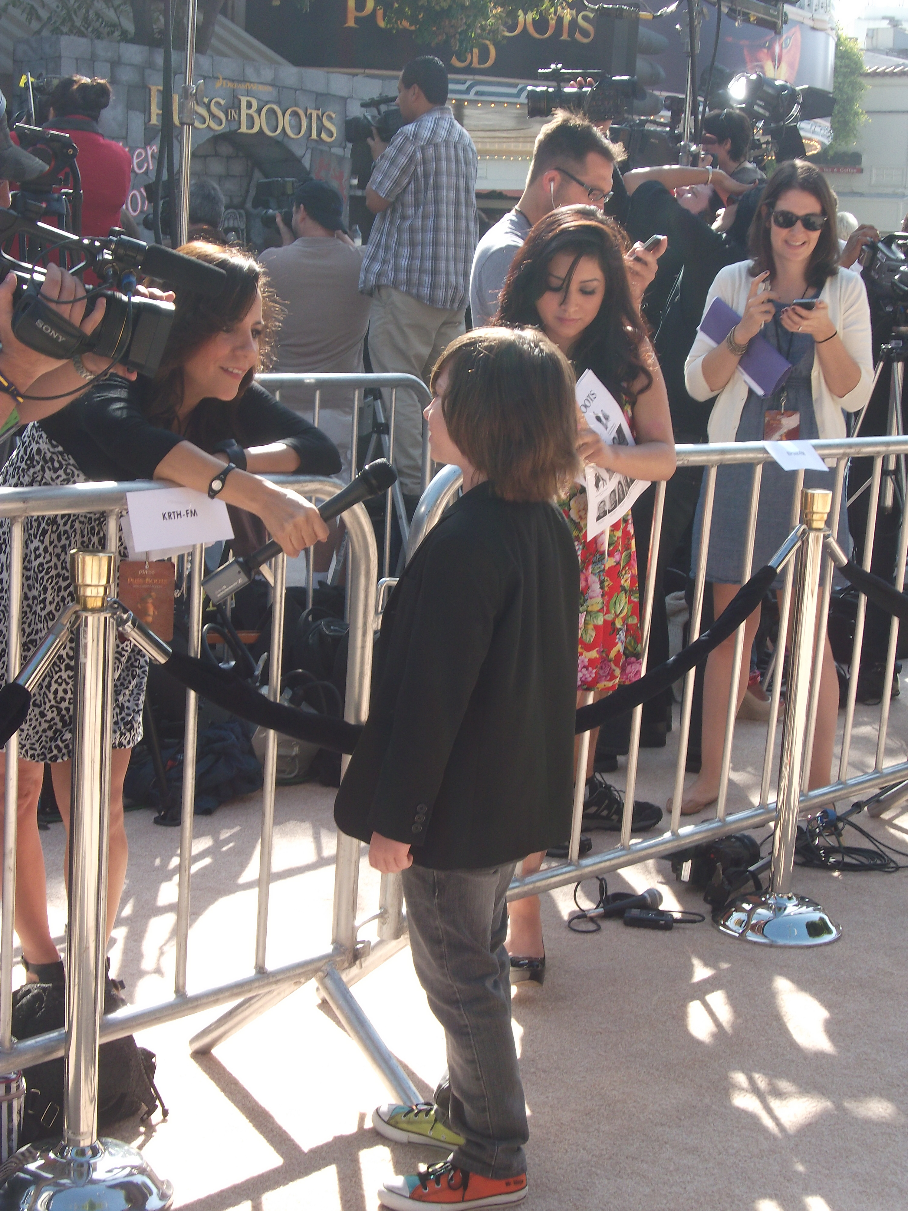 'Puss in Boots' Red Carpet Westwood Village 10/2011