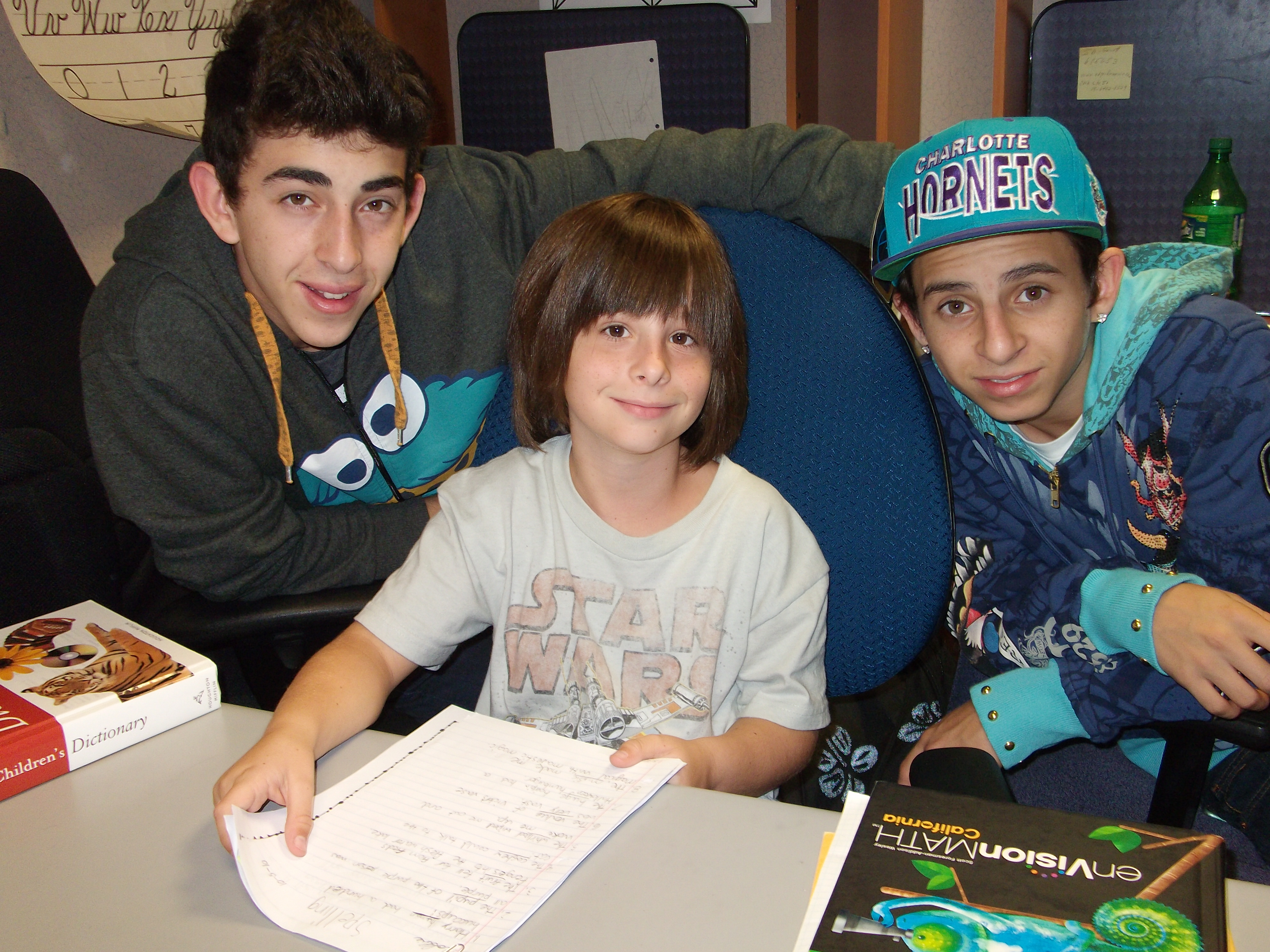 Robbie, Moises (Hannah Montana) & Mateo Arias 10/2010