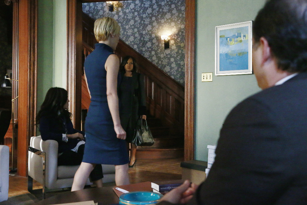 Still of Viola Davis, Karla Souza and Liza Weil in How to Get Away with Murder (2014)
