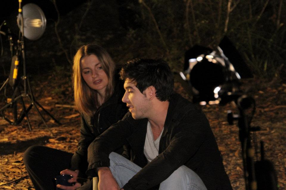 On set of Bunyip - 2012