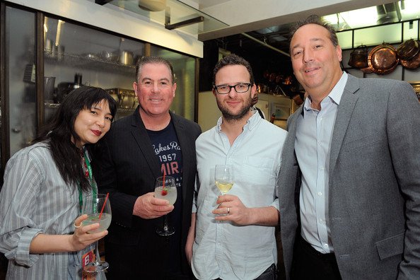 (L-R) Sasie Sealy (Writer/Director), Michael Gray (Guest), Mark Heyman (Writer) and Ron Stein (Producer) attend the TAA Key Ingredients Lunch for their film project in development 