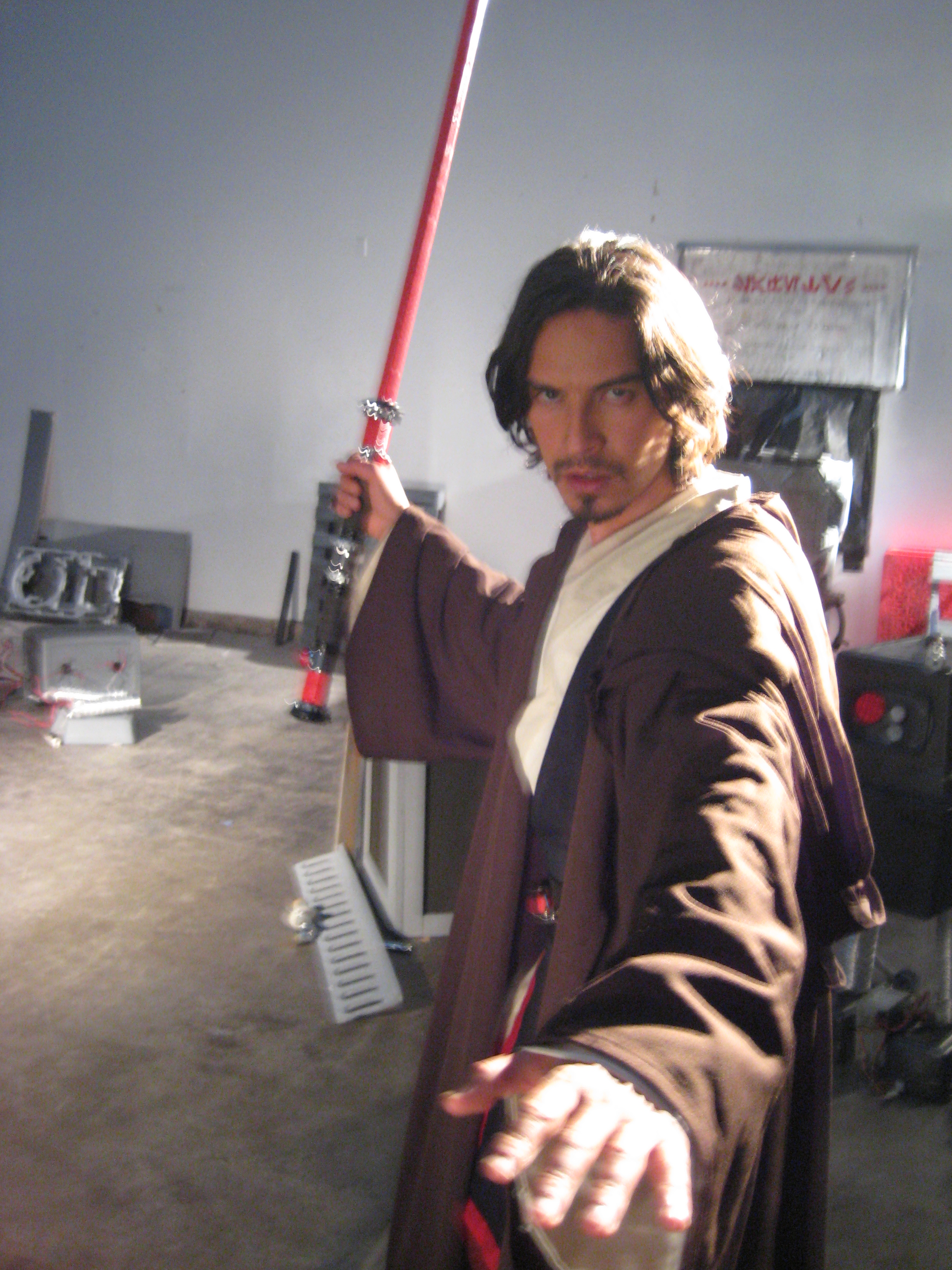 Michael Teh playing Jedi Yin Roy in 