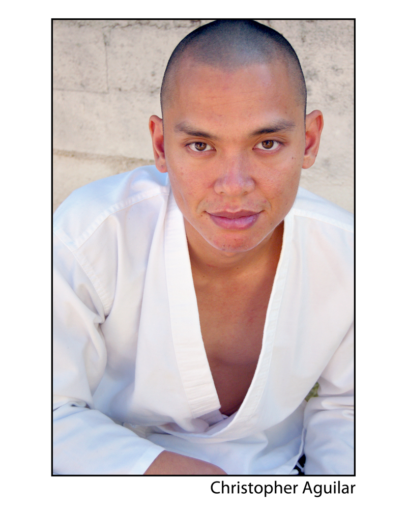 Christopher Aguilar as the MONK in THE OLDEST BOY playing from Nov 12 - Dec 6, 2015 @ San Diego Repertory. www.sdrep.org for more info
