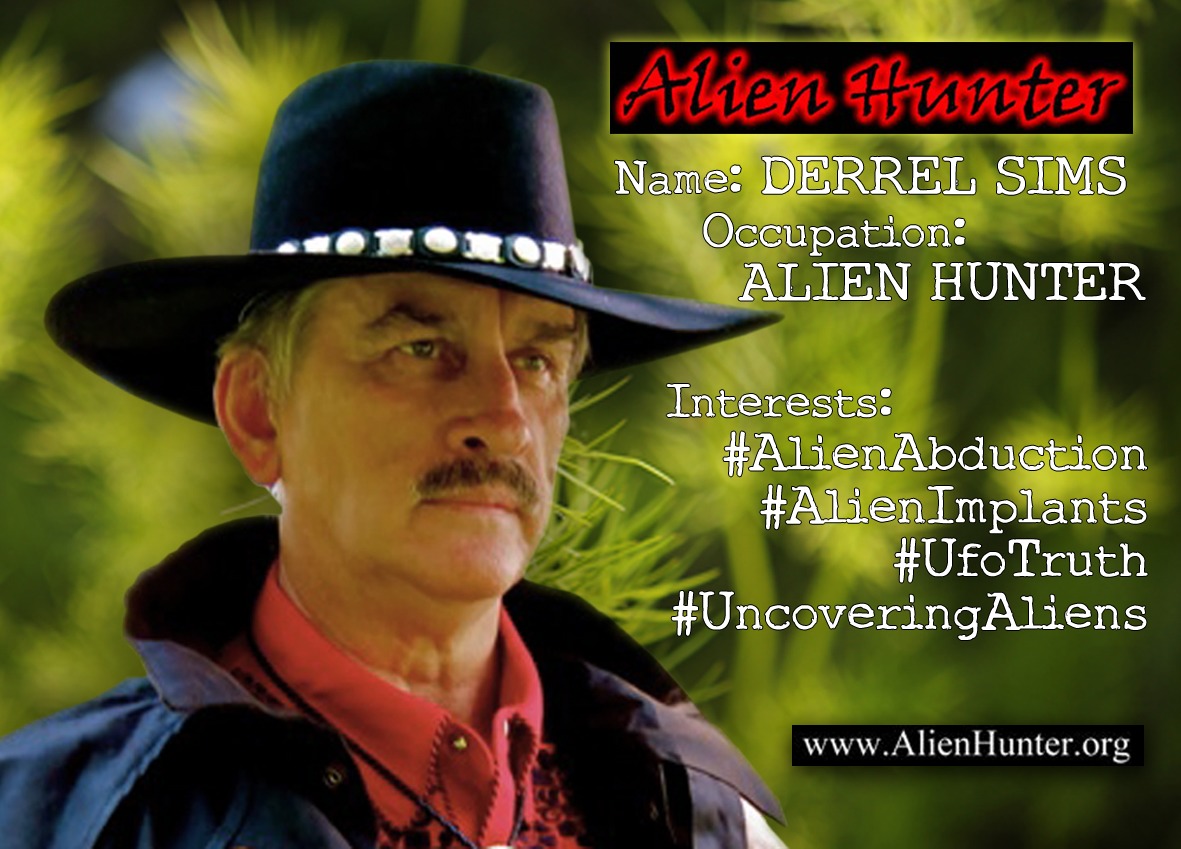 Derrel Sims The Alien Hunter