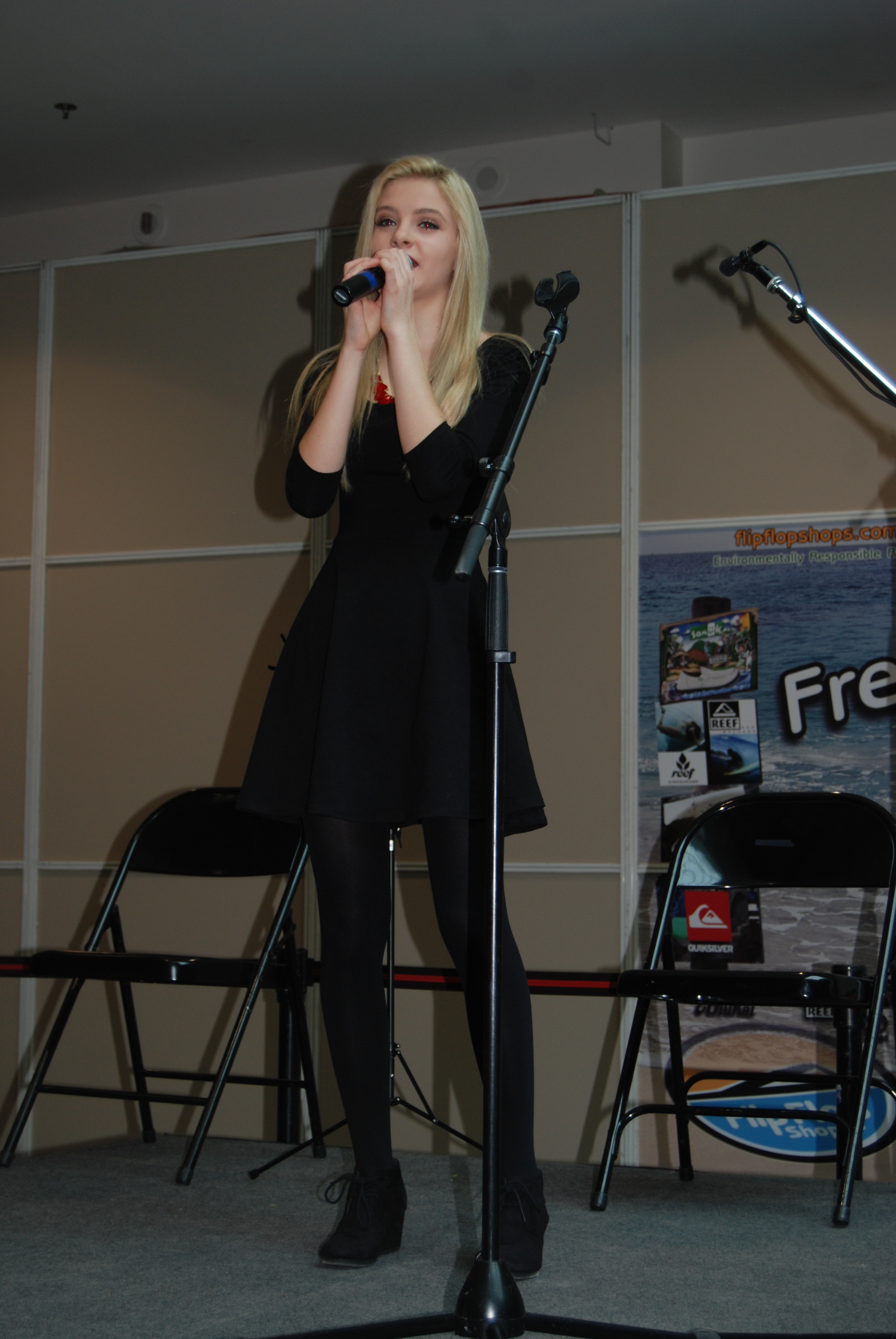 Performing at Mall of America for the 2014 MusicLink Fundraiser.