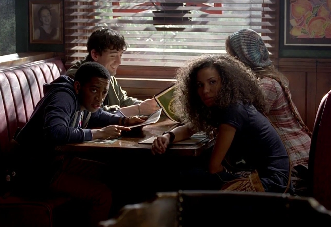 Still of Shaun Brown and Jurnee Smollett-Bell in True Blood.