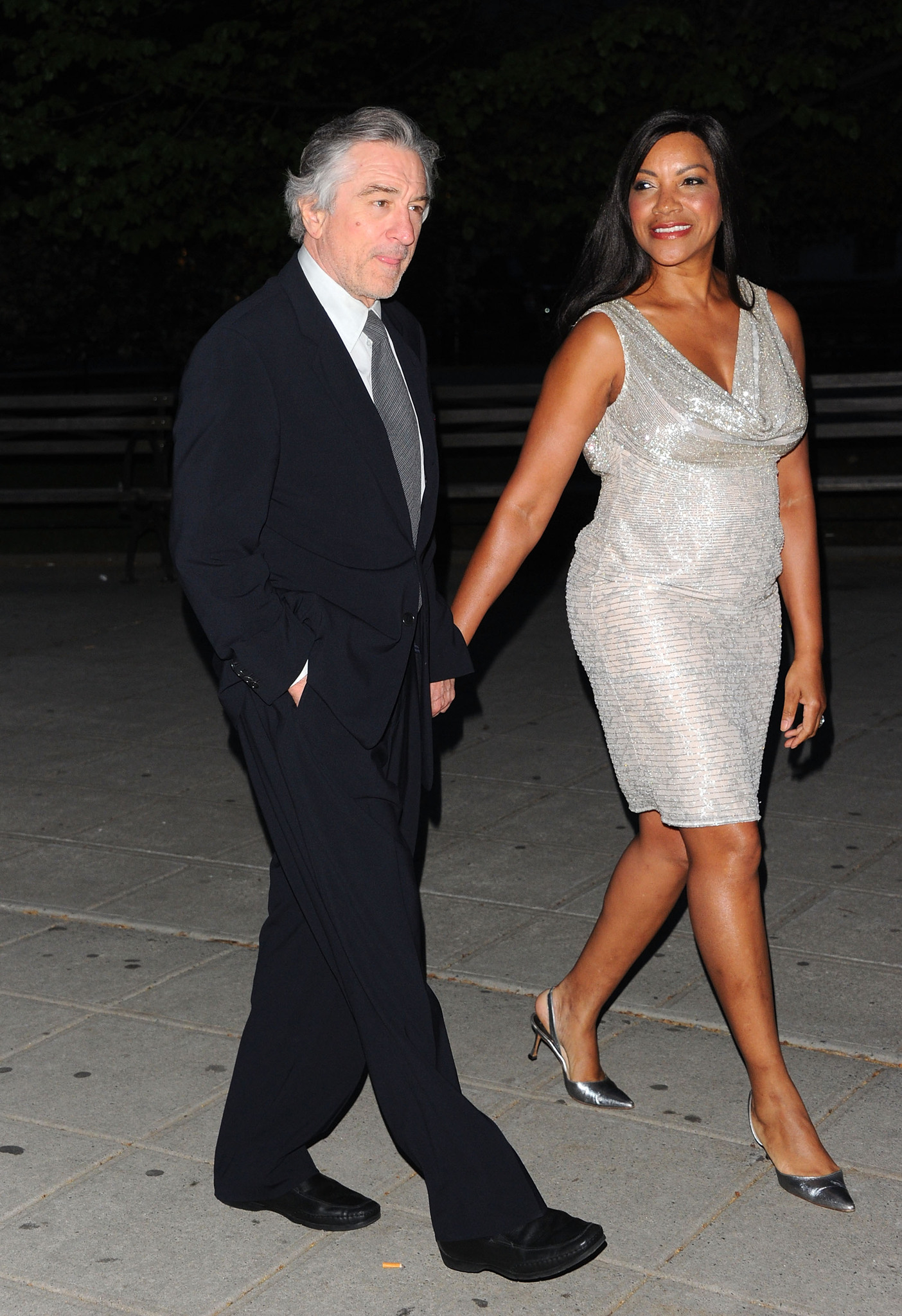 Robert De Niro and Grace Hightower