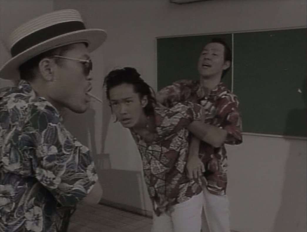 Joe Hatano as Young Komoro (Center)