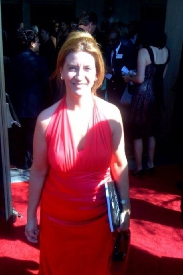 At The Emmy's Red Carpet